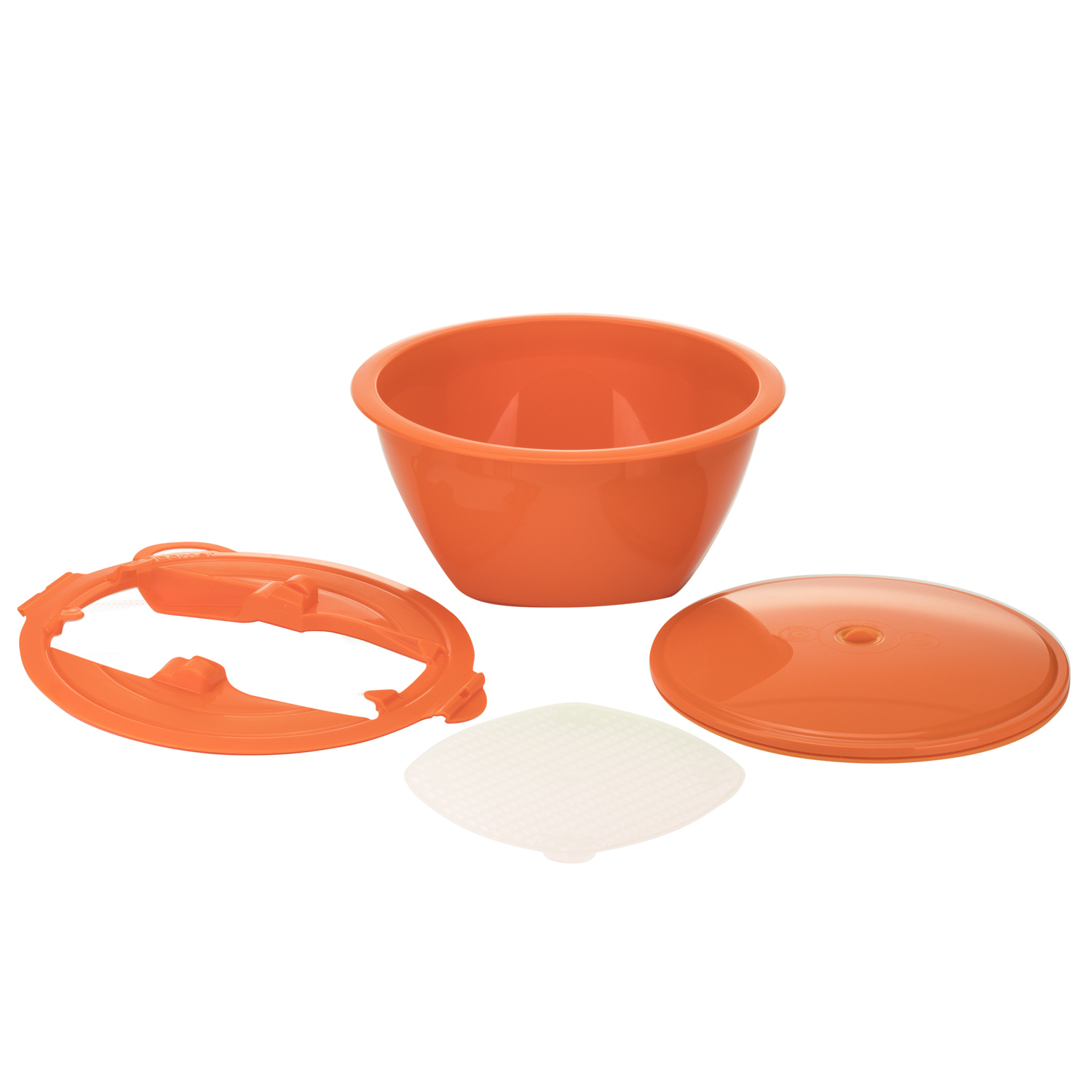 Börner Multimaker Set Sieve and Multiplate for Börner Vital Slicer V5 Tinted Bowl with Keep-Fresh lid 